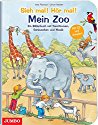 Sieh mal! Hör mal! Mein Zoo / Buch mit CD: Ein Bilderbuch mit Tierstimmen, Geräuschen und Musik