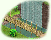 Wegf�hrung auf Stegen bei RCT